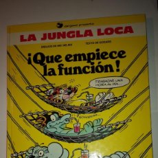 Cómics: LA JUNGLA LOCA Nº 2 - QUE EMPIECE LA FUNCION - EDICIONES B 1990 1ª EDICION. Lote 382078999
