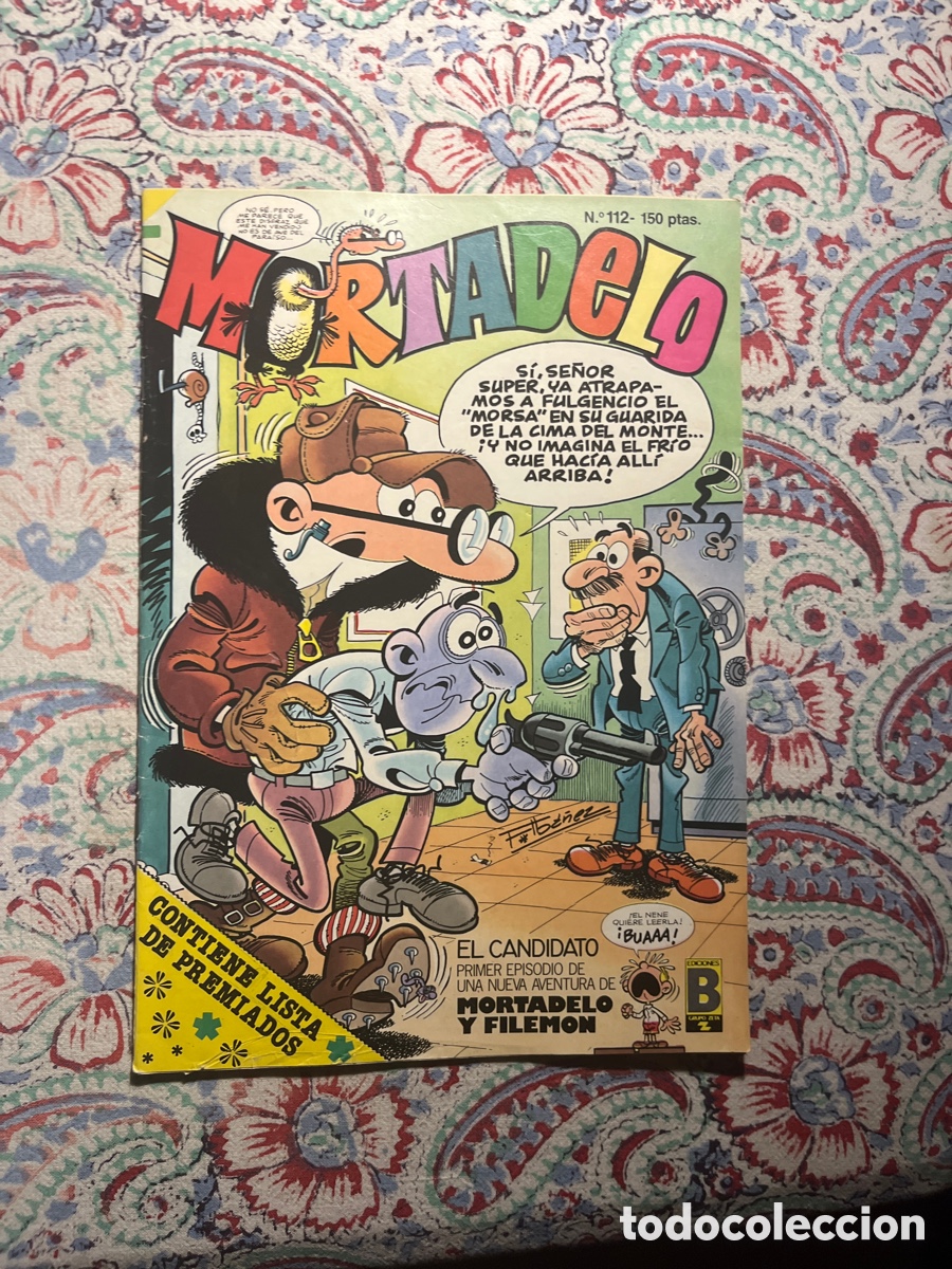 C&oacute;mics: MORTADELO, NUMERO 112, (EDICIONES B Y GRUPO Z) - Foto 1