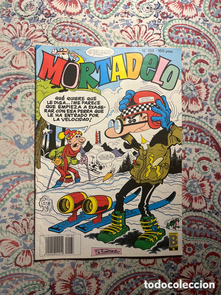 C&oacute;mics: MORTADELO, NUMERO 188, (EDICIONES B Y GRUPO Z) - Foto 1