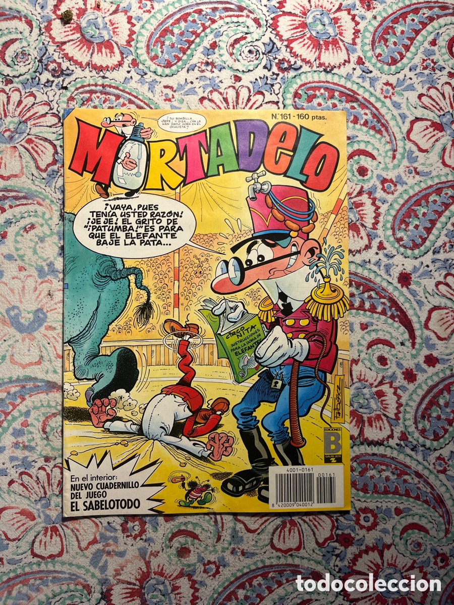 C&oacute;mics: MORTADELO, NUMERO 161, (EDICIONES B Y GRUPO Z) - Foto 1