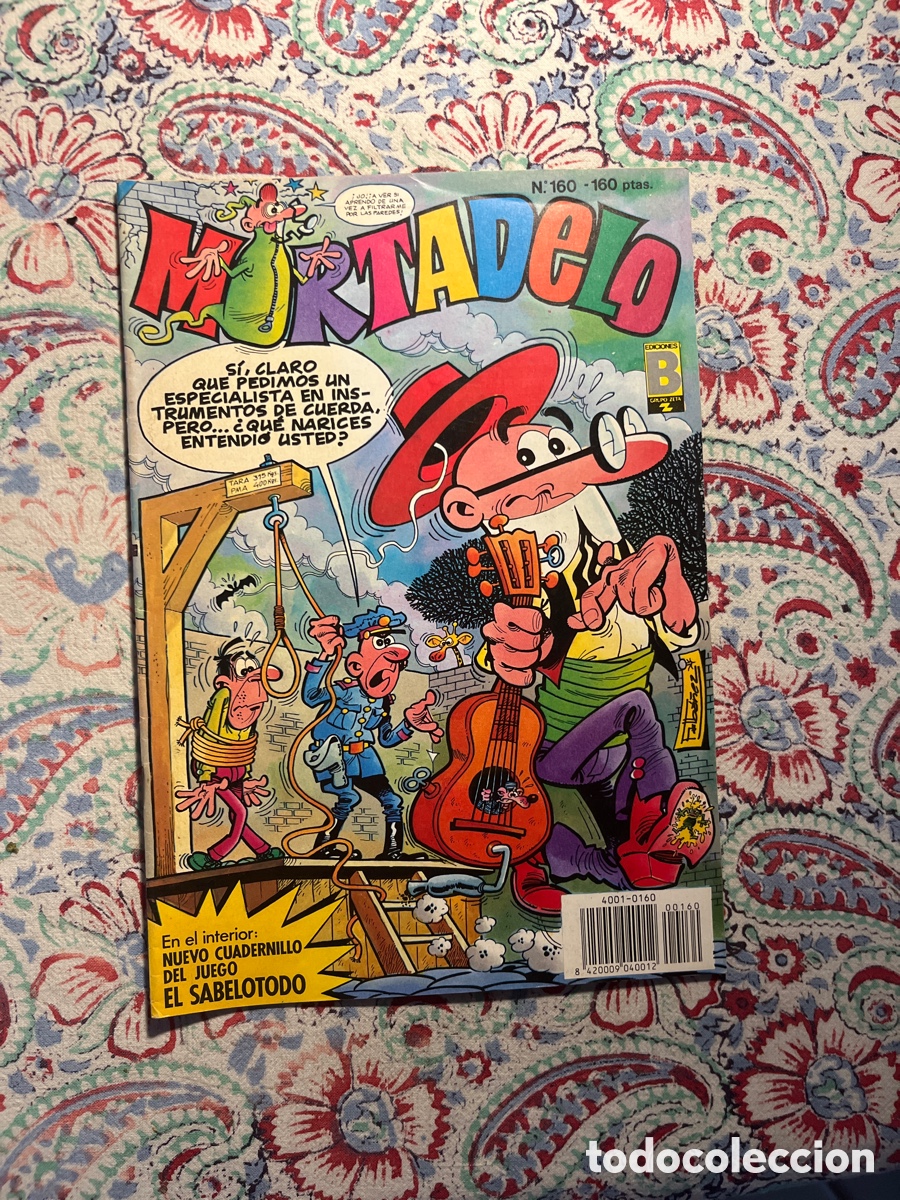 C&oacute;mics: MORTADELO, NUMERO 160, (EDICIONES B Y GRUPO Z) - Foto 1