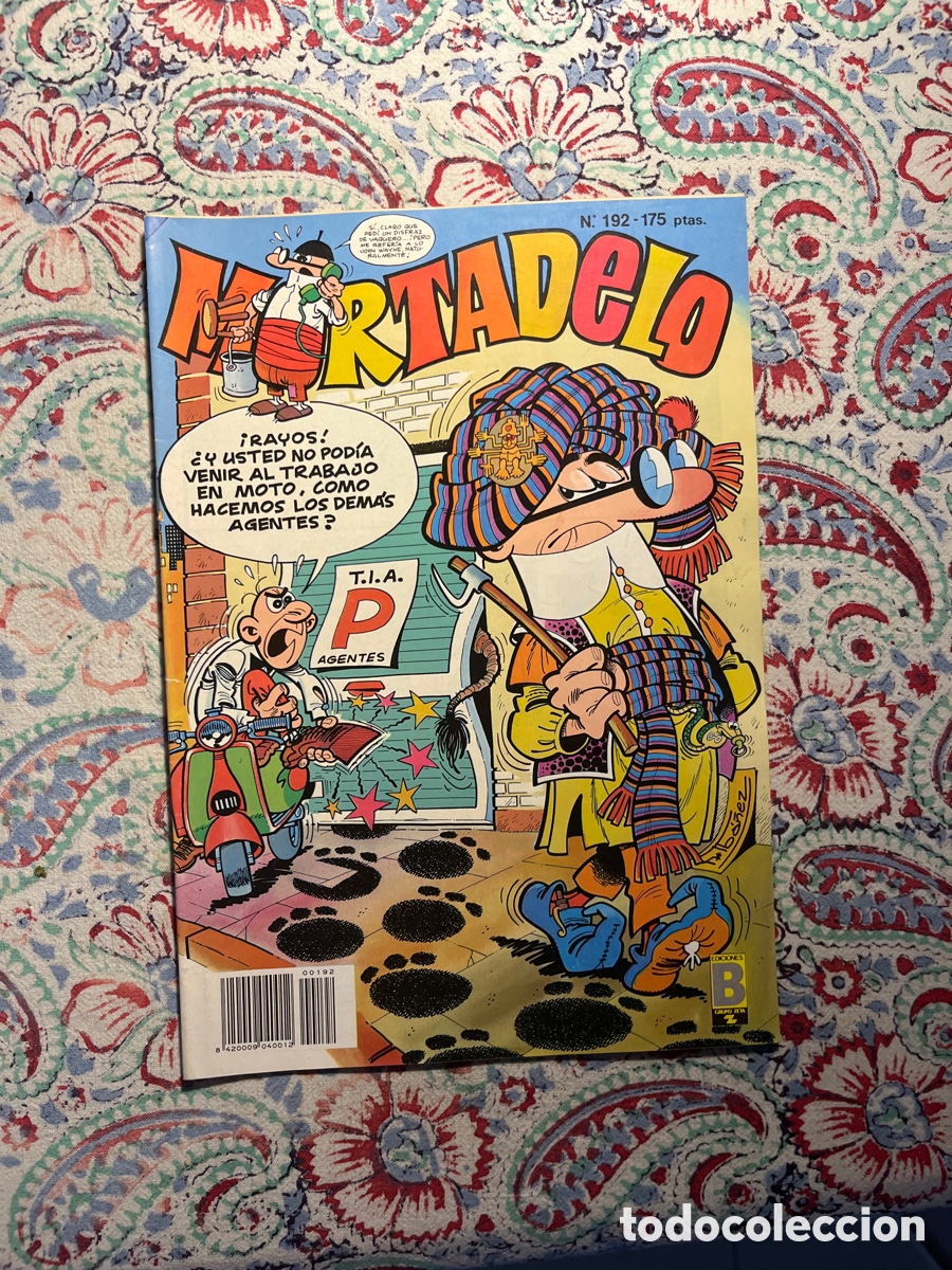 C&oacute;mics: MORTADELO, NUMERO 192, (EDICIONES B Y GRUPO Z) - Foto 1