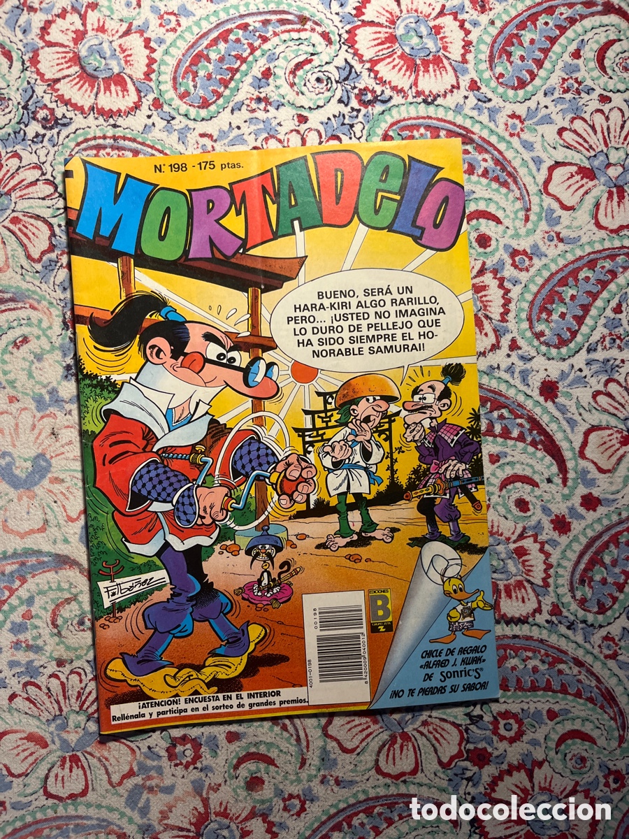 C&oacute;mics: MORTADELO, NUMERO 198, (EDICIONES B Y GRUPO Z) - Foto 1