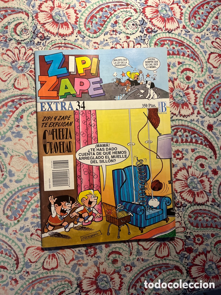 C&oacute;mics: ZIPI Y ZAPE EXTRA, NUMERO 34, (EDICIONES B Y GRUPO Z) - Foto 1
