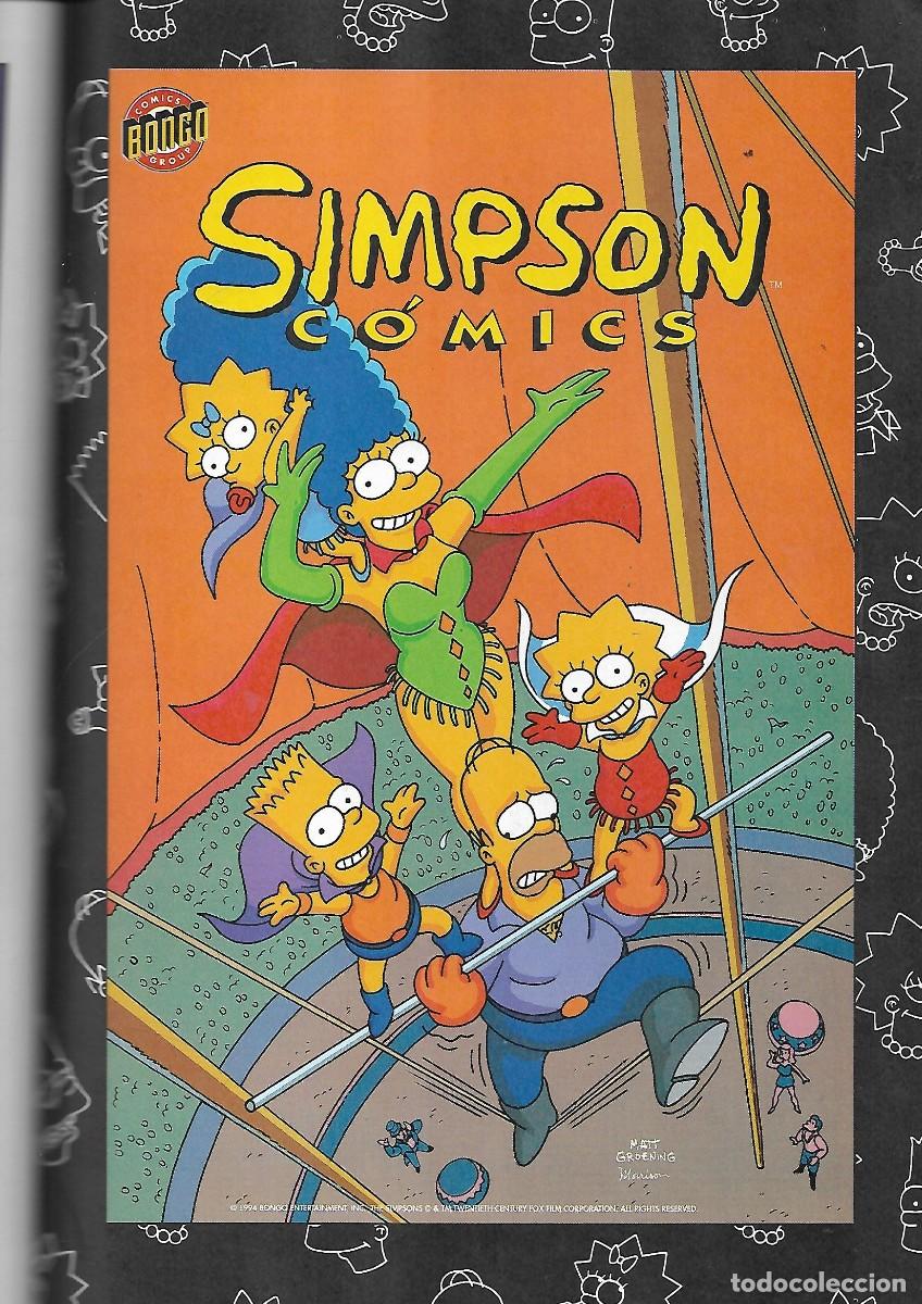 C&oacute;mics: PD- COMIC SUPER SIMPSON N&ordm; 1 4 EDICION DEL 2.000 - ESTA NUEVO - Foto 7