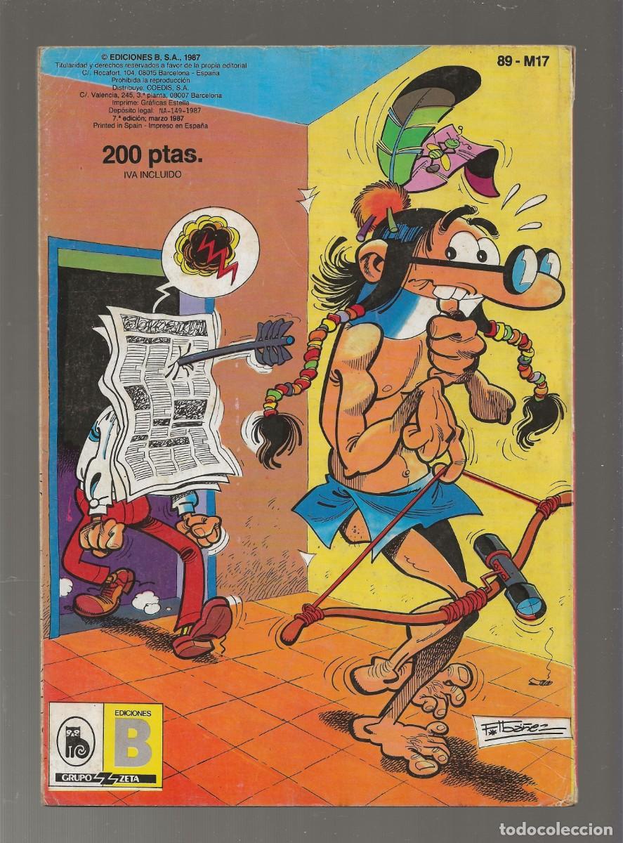C&oacute;mics: OLE! MORTADELO Y FILEMON N&ordm; 89 - M17 - EDICIONES B. 7&ordf; EDICI&Oacute;N 1987 - Foto 2