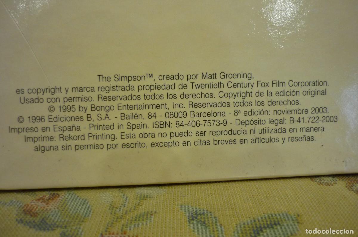 C&oacute;mics: SUPER SIMPSON N&ordm; 2, DE MATT GROENNING. EDICIONES B 2003. - Foto 3