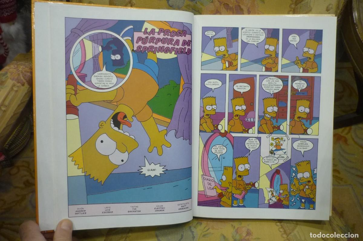 C&oacute;mics: SUPER SIMPSON N&ordm; 2, DE MATT GROENNING. EDICIONES B 2003. - Foto 7