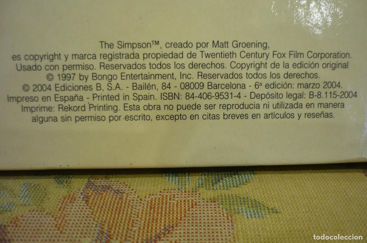 C&oacute;mics: SUPER SIMPSON N&ordm; 5, DE MATT GROENING. EDICIONES B 2004. - Foto 3