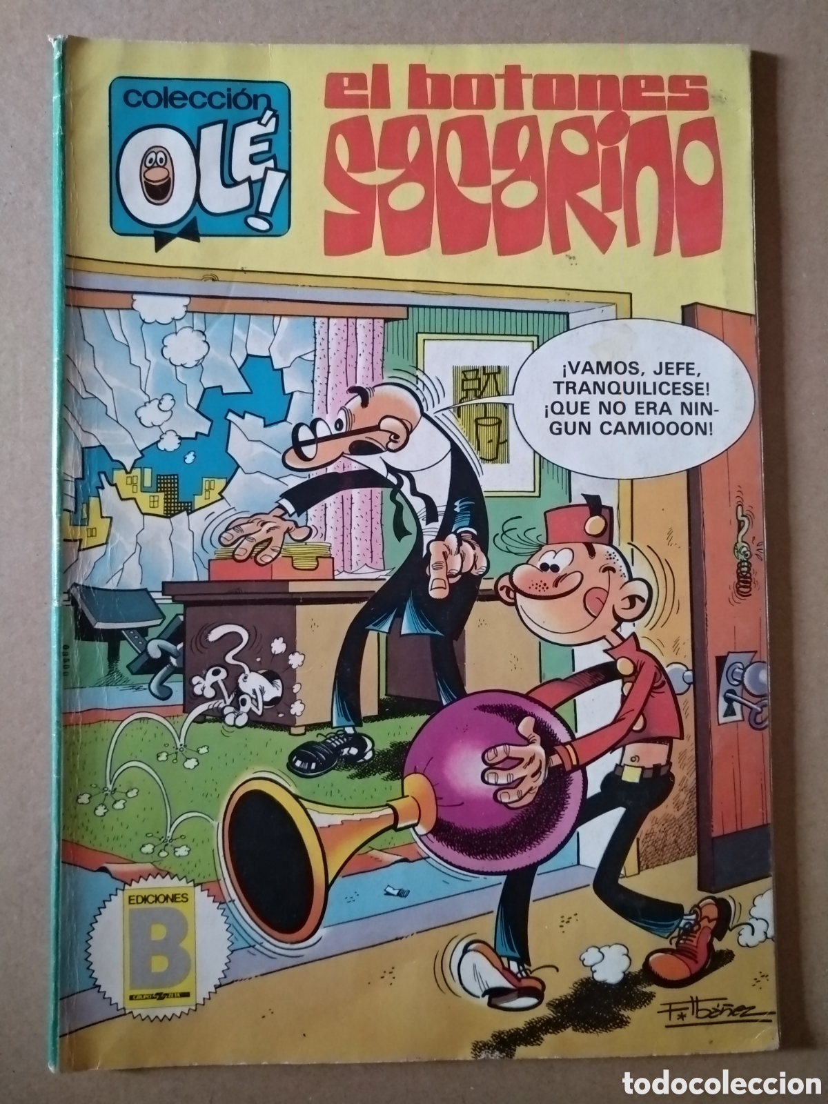 C&oacute;mics: C00 - OL&Eacute; EL BOTONES SACARINO 261-I 3. EDICIONES B 1987 - Foto 1