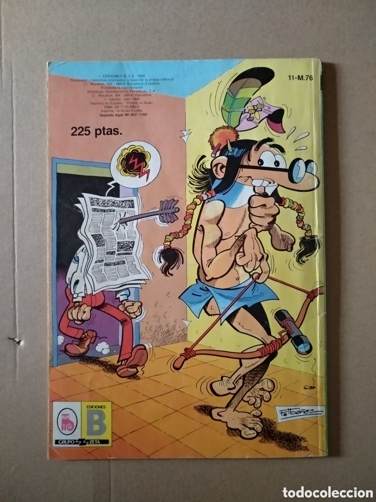 C&oacute;mics: C00 - OL&Eacute; 11-M.76 MORTADELO Y FILEM&Oacute;N 1&ordf; EDICI&Oacute;N / EDICIONES B - Foto 3