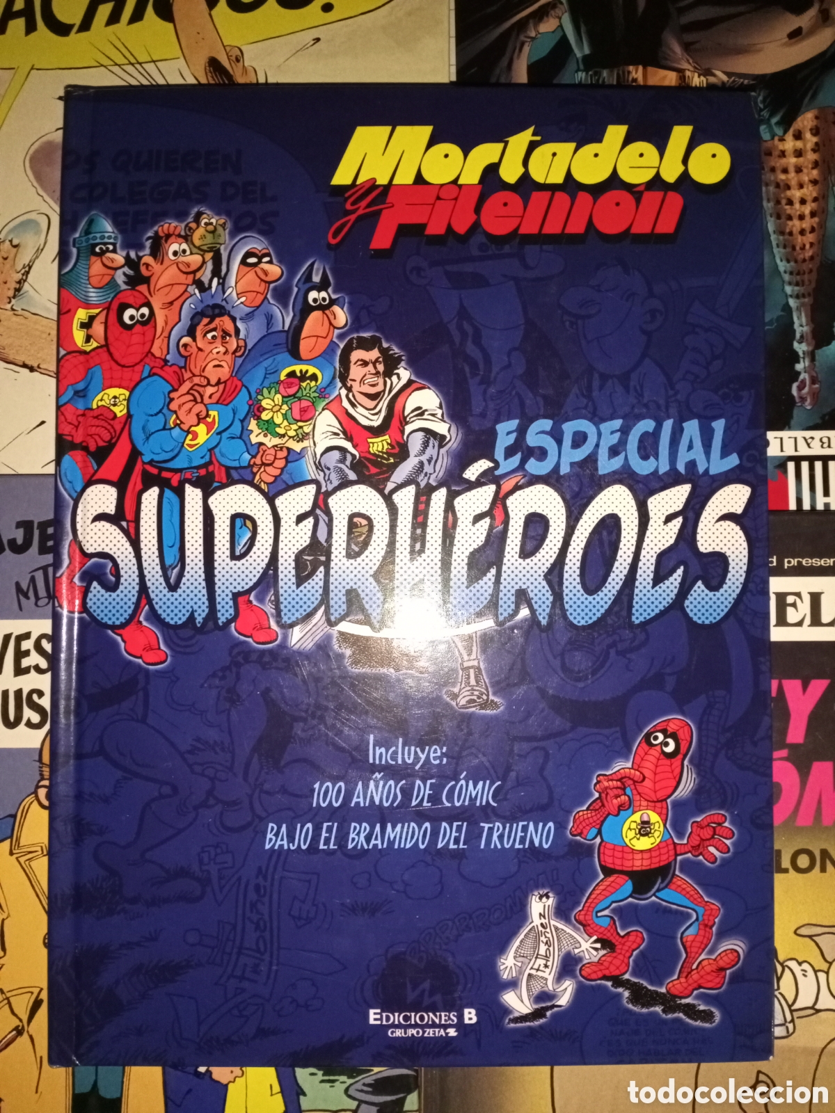 C&oacute;mics: Mortadelo y Filem&oacute;n Especial superh&eacute;roes cj81 - Foto 1