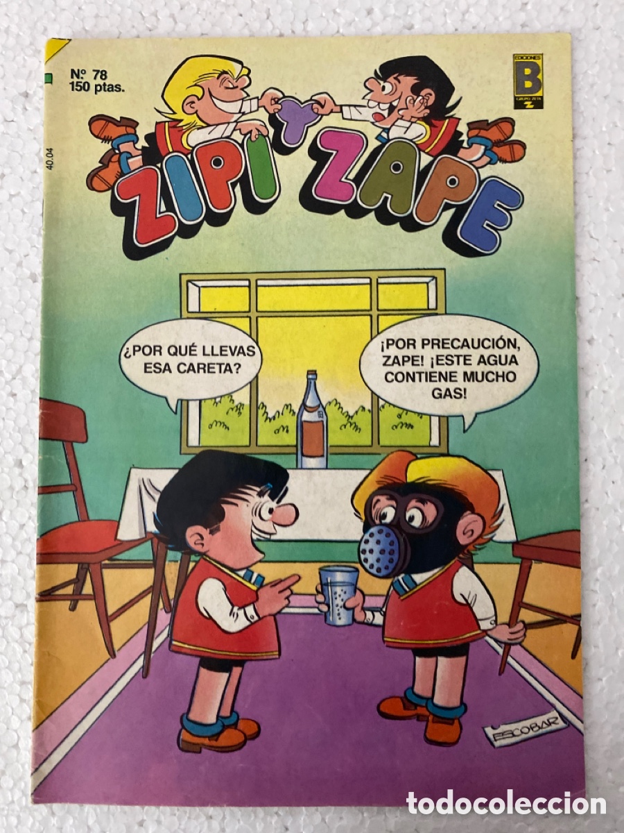 C&oacute;mics: ZIPI Y ZAPE #78 - Ediciones B - MUY RARO - Foto 1