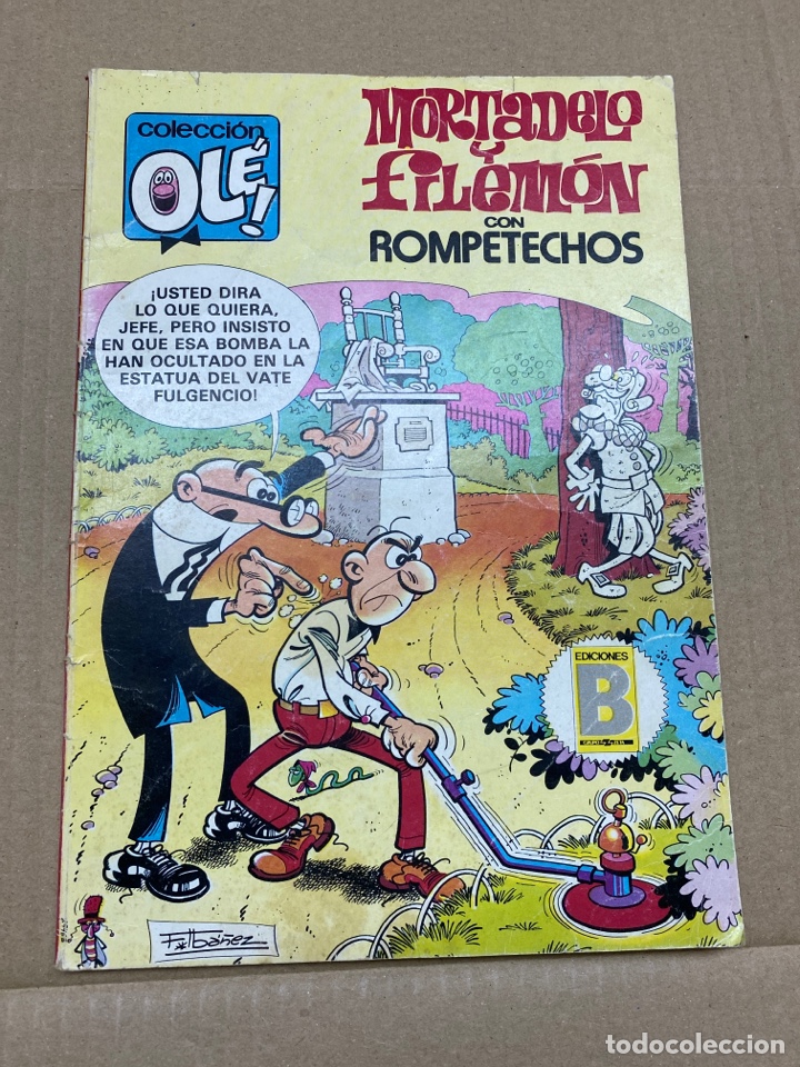 C&oacute;mics: MORTADELO Y FILEM&Oacute;NCON ROMPETECHOS. - Foto 1