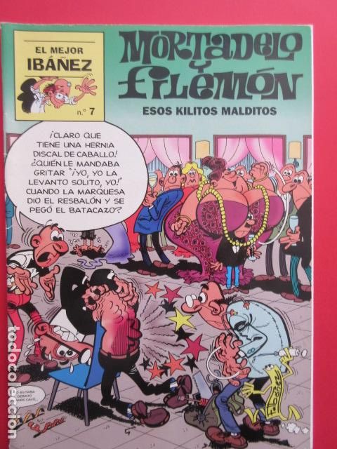 C&oacute;mics: EL MEJOR IBA&Ntilde;EZ N&ordm; 7 - MORTADELO Y FILEMON - Foto 1