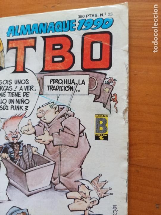 C&oacute;mics: ALMANAQUE TBO N&ordm; 23 - 1990 - EDICIONES B (AL) - Foto 2