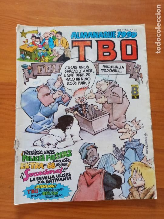 C&oacute;mics: ALMANAQUE TBO N&ordm; 23 - 1990 - EDICIONES B (AL) - Foto 1