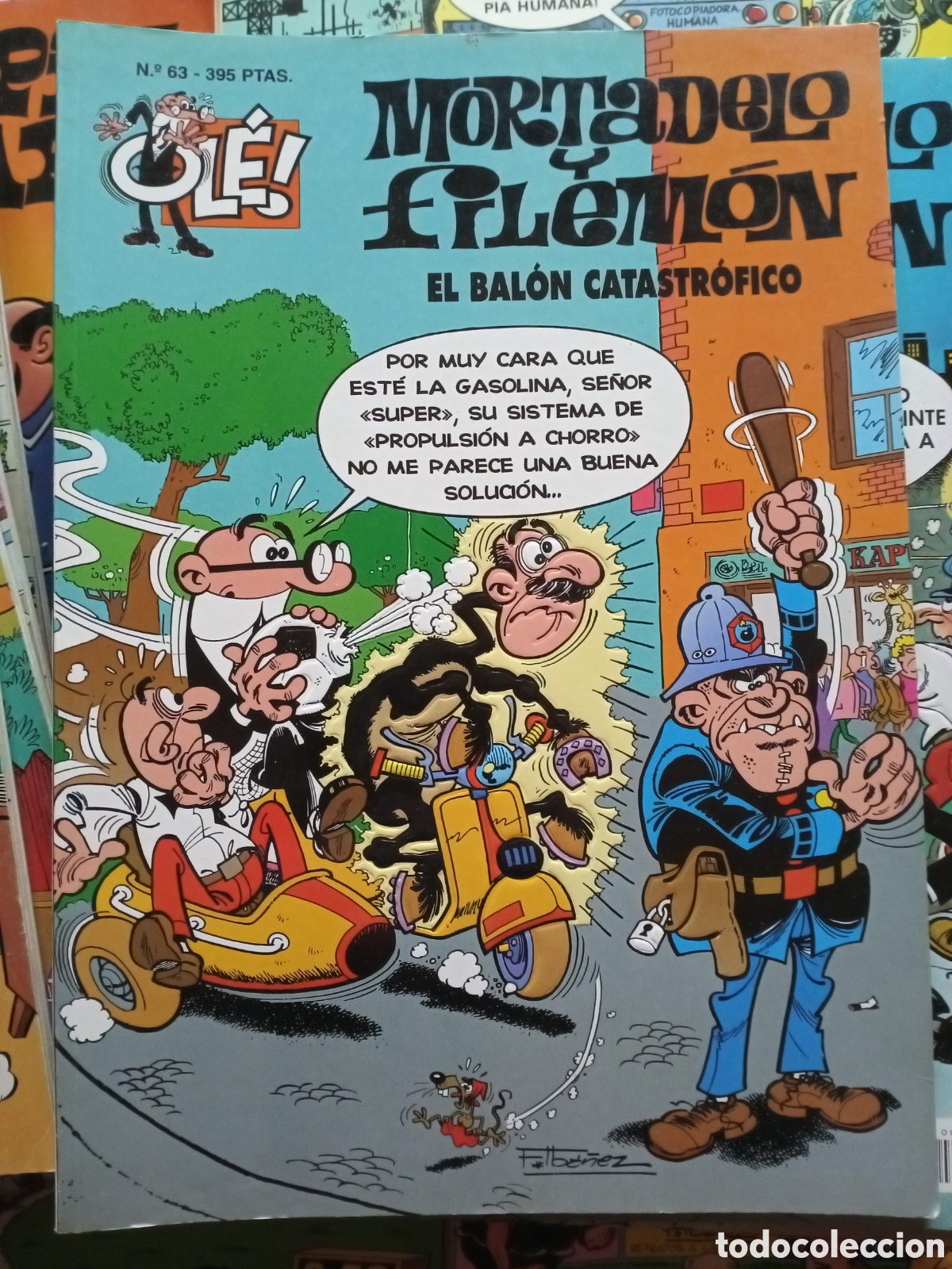 C&oacute;mics: Colecci&oacute;n Ol&eacute; Mortadelo y Filem&oacute;n 63 cj83 - Foto 1