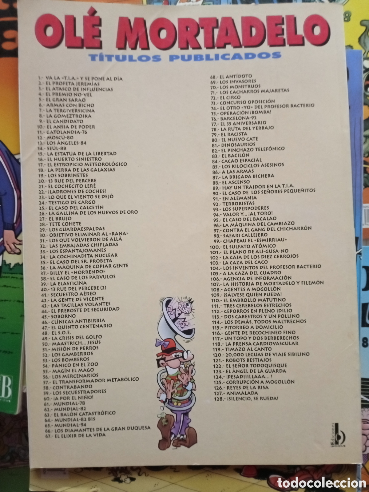 C&oacute;mics: Colecci&oacute;n Ol&eacute; Mortadelo y Filem&oacute;n 55 cj83 - Foto 2