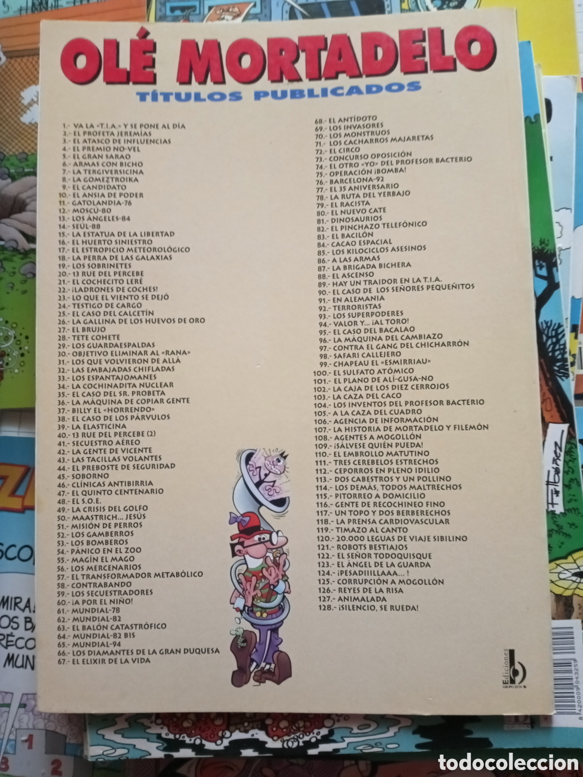 C&oacute;mics: Colecci&oacute;n Ol&eacute; Mortadelo y Filem&oacute;n 54 cj83 - Foto 2
