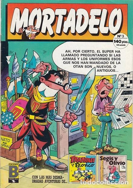C&oacute;mics: MORTADELO N&ordm; 3 - EDICIONES B - Foto 1