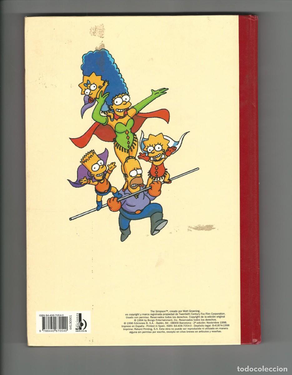C&oacute;mics: Ediciones B. S&uacute;per humor Simpson. 1. Mat Groening. - Foto 2