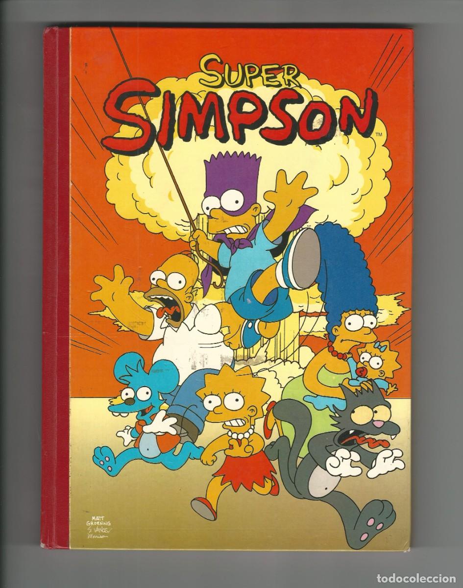C&oacute;mics: Ediciones B. S&uacute;per humor Simpson. 1. Mat Groening. - Foto 1