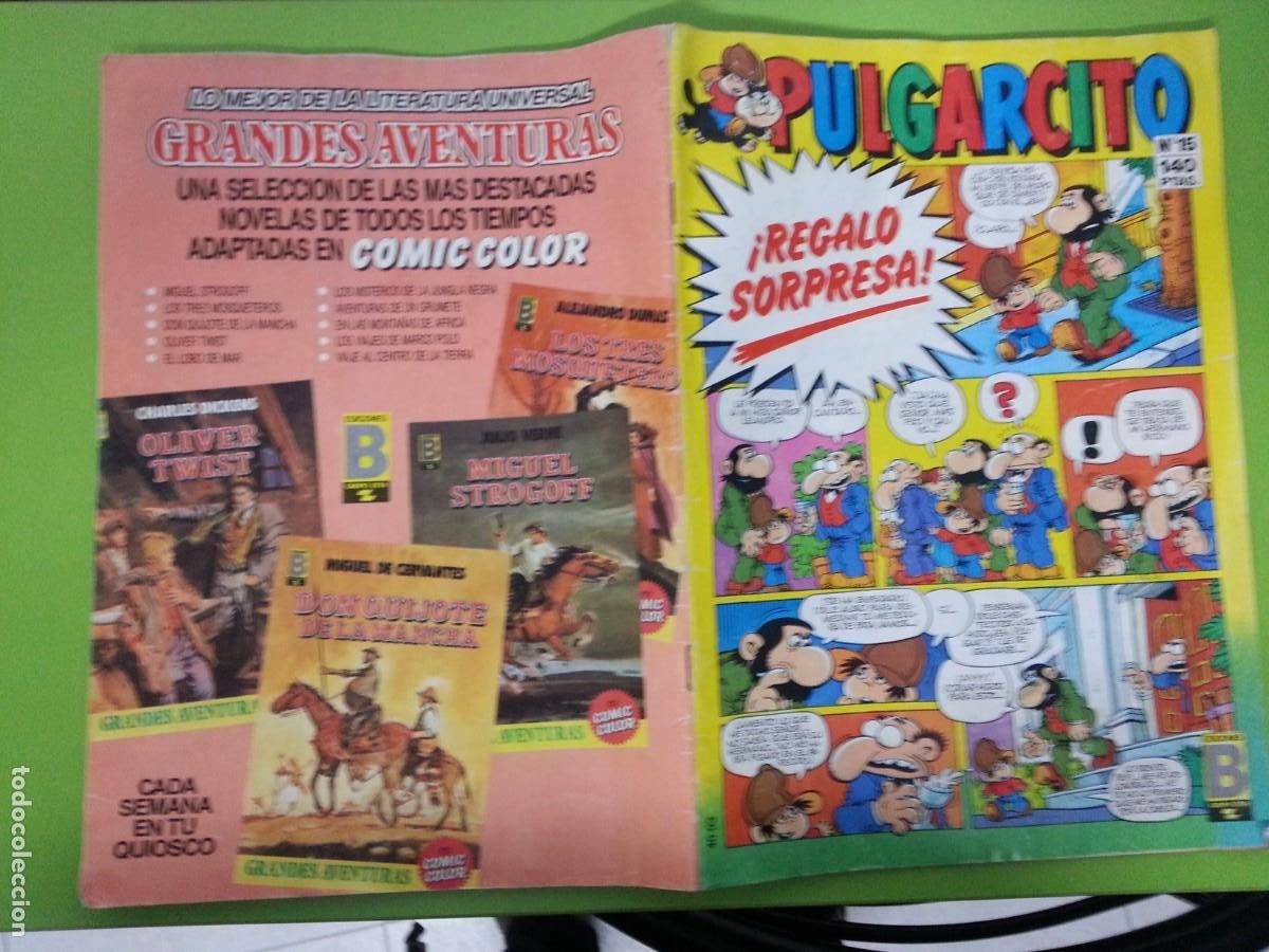 C&oacute;mics: PULGARCITO 15 - EDICIONES B 1987 - Foto 1