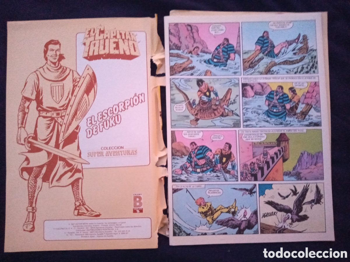 C&oacute;mics: COMPLETA. EL CAPITAN TRUENO. Ediciones B 1987 - Foto 7