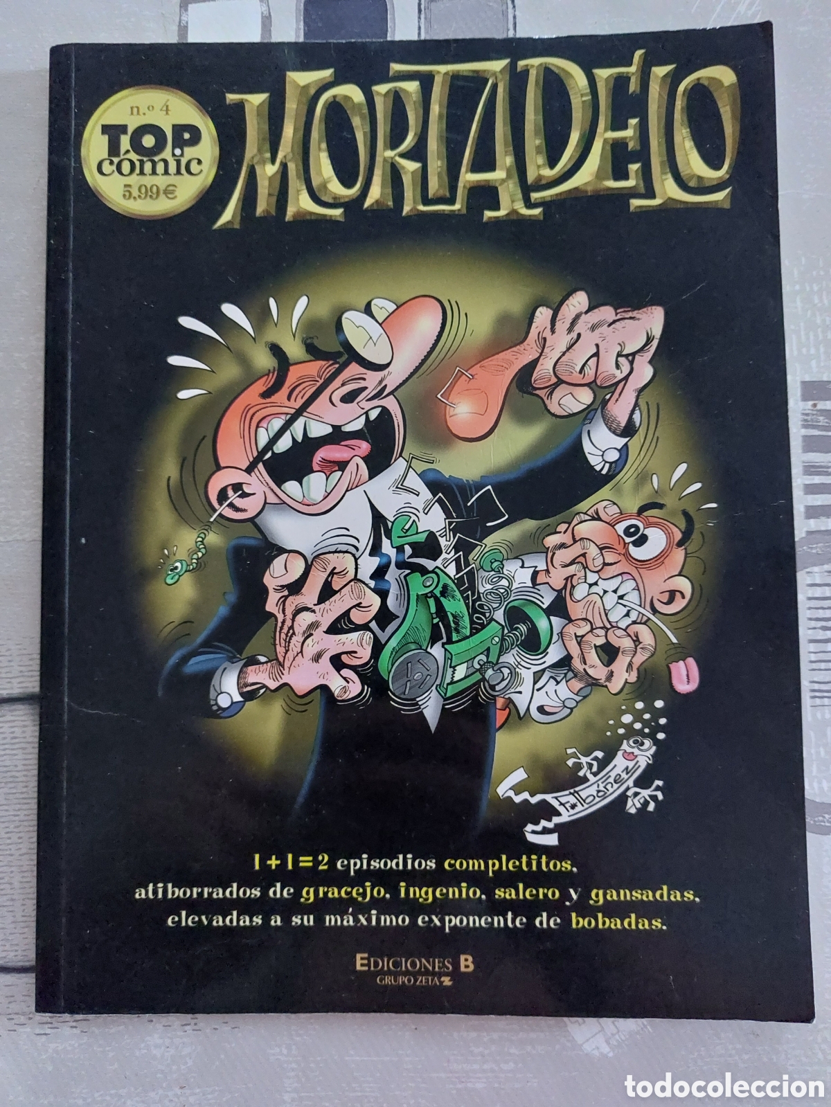 C&oacute;mics: Top comic Mortadelo n&deg;4 - 2 episodios completos - Foto 1