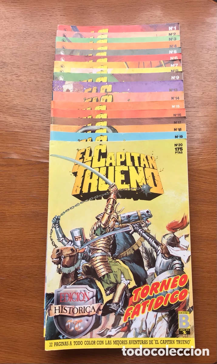 C&oacute;mics: El capit&aacute;n trueno. C&oacute;mics. Lote de 17 ejemplares. - Foto 1