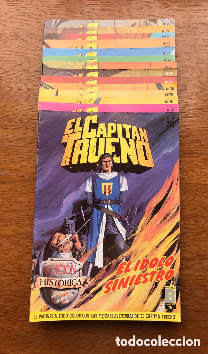 C&oacute;mics: El capit&aacute;n trueno. C&oacute;mics. Lote de 14 ejemplares.. - Foto 1