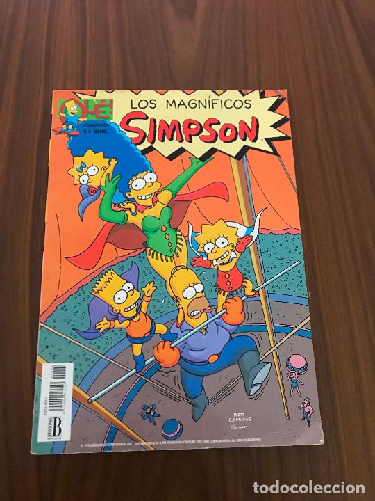 C&oacute;mics: LOS MAGN&Iacute;FICOS SIMPSON , R&Uacute;STICA , EDICIONES B - Foto 1