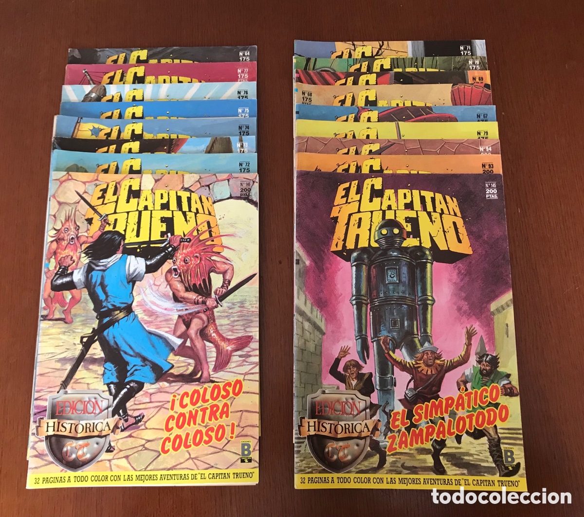 C&oacute;mics: El capit&aacute;n trueno. C&oacute;mic. Lote de 17 ejemplares. - Foto 1