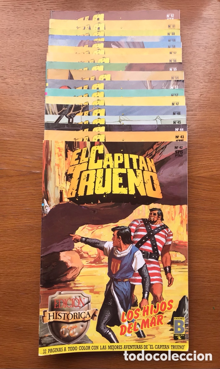 C&oacute;mics: El capit&aacute;n trueno. C&oacute;mics. Lote de 17 ejemplares. - Foto 1