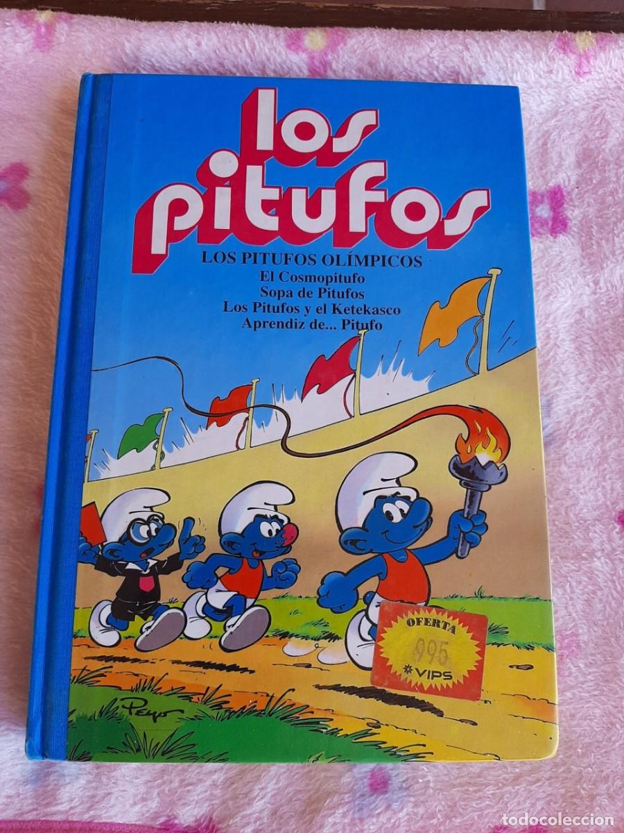 C&oacute;mics: LOS PITUFOS. LOS PITUFOS OL&Iacute;MPICOS. 1&ordf; EDICI&Oacute;N: ABRIL 1992. EDICIONES B. - Foto 1
