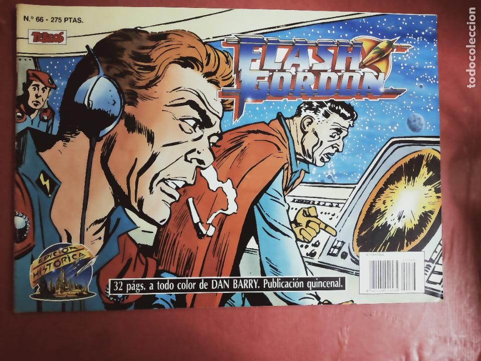 C&oacute;mics: FLASH GORDON N&ordm; 66. EDICION HISTORICA. EDICIONES B 1988. - Foto 1