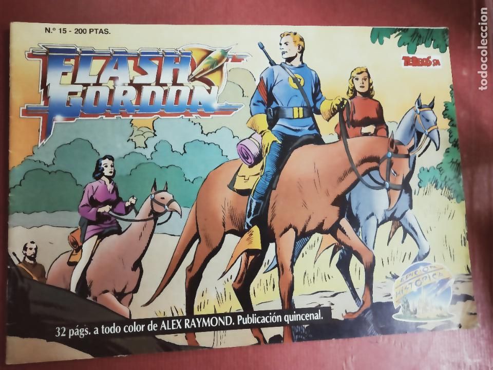 C&oacute;mics: FLASH GORDON N&ordm; 15. EDICION HISTORICA. EDICIONES B 1988. - Foto 1