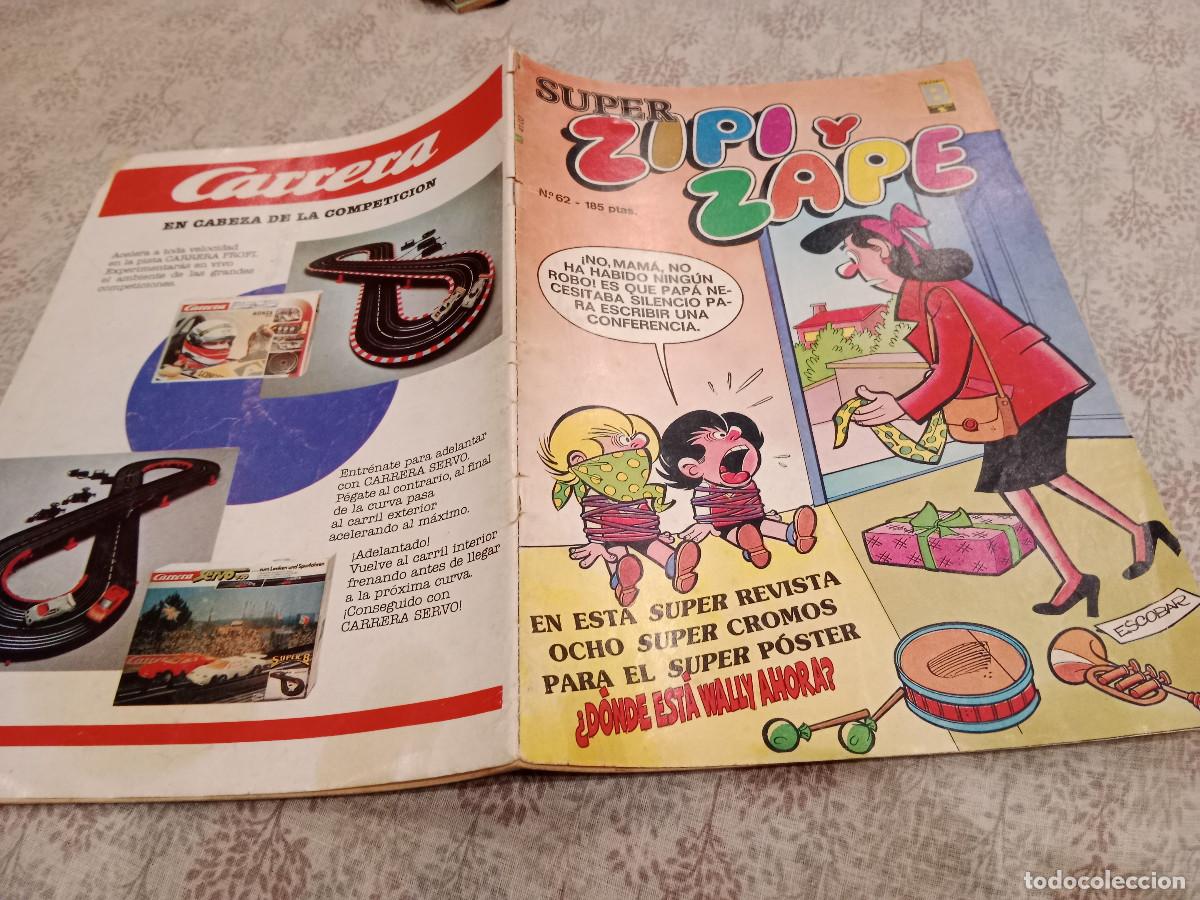 C&oacute;mics: SUPER ZIPI Y ZAPE N&ordm; 62 EDICIONES B 1989 - Foto 1
