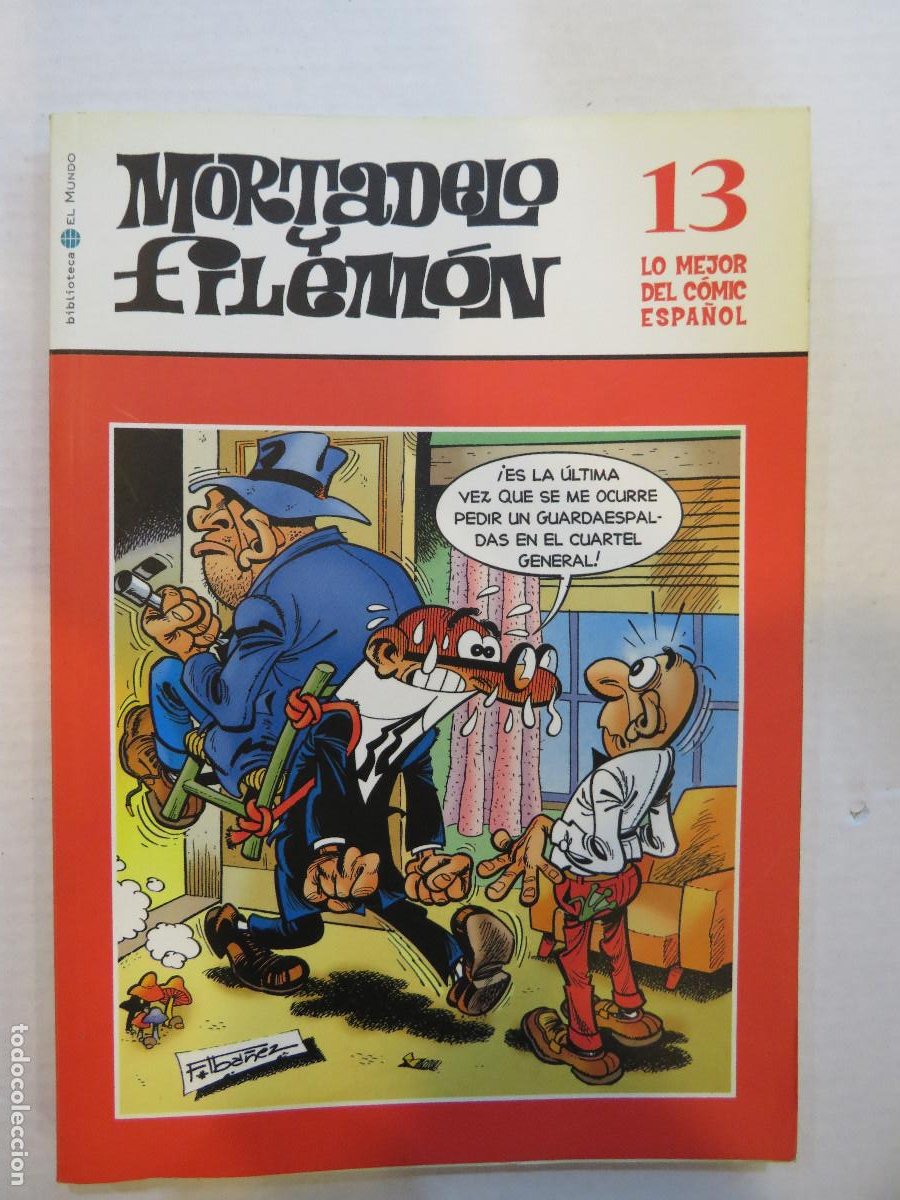 EDICIONES B. EL MUNDO. MORTADELO Y FILEMON. LO MEJOR DEL COMIC ESPAÑOL