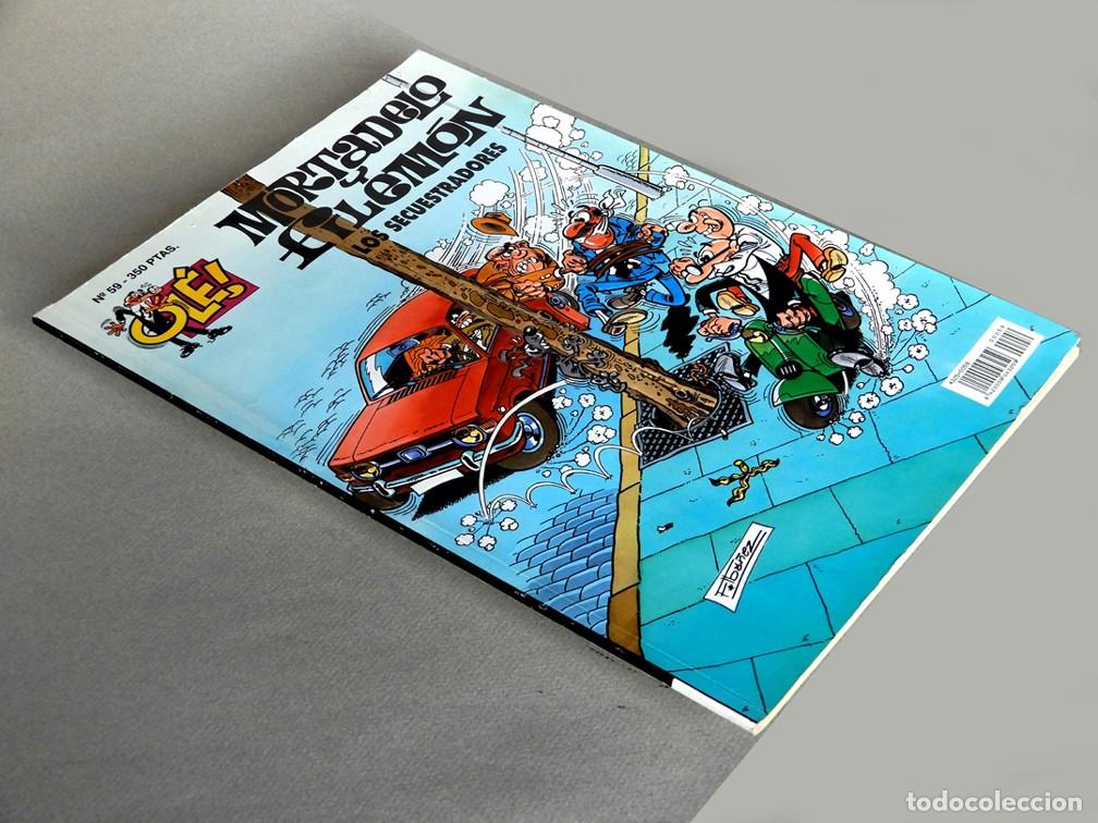 C&oacute;mics: OL&Eacute;! - MORTADELO Y FILEM&Oacute;N - N&ordm; 59 - 1&ordf; EDICI&Oacute;N (RELIEVE) 1994 - EDICIONES B - Foto 2