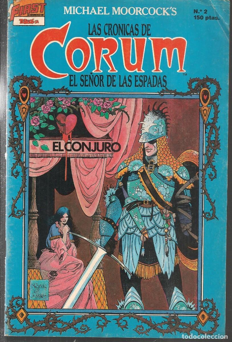 C&oacute;mics: LAS CR&Oacute;NICAS DE CORUM. EL SE&Ntilde;OR DE LAS ESPADAS. N&ordm; 2. FIRST COMICS. TEBEOS, S.A. (C/A21) - Foto 1