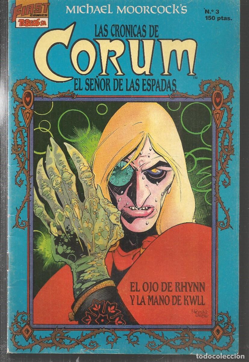 C&oacute;mics: LAS CR&Oacute;NICAS DE CORUM. EL SE&Ntilde;OR DE LAS ESPADAS. N&ordm; 3. FIRST COMICS. TEBEOS, S.A. (C/A21) - Foto 1