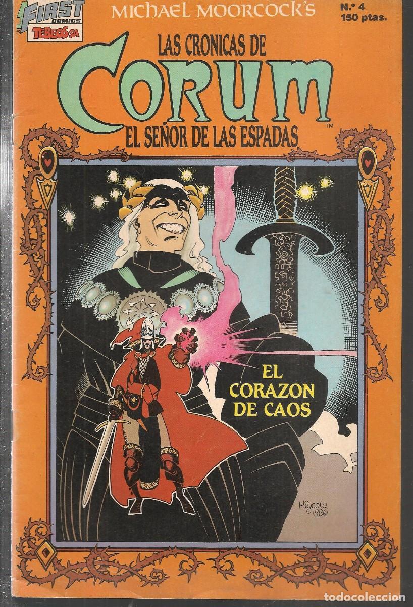 C&oacute;mics: LAS CR&Oacute;NICAS DE CORUM. EL SE&Ntilde;OR DE LAS ESPADAS. N&ordm; 4. FIRST COMICS. TEBEOS, S.A. (C/A21) - Foto 1