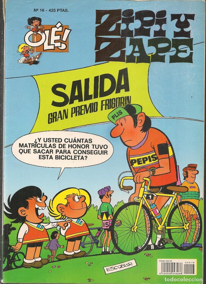 C&oacute;mics: OL&Eacute;!. ZIPI Y ZAPE. N&ordm; 16. EDICIONES B. 2&ordf; EDC. 2000. (B/62) - Foto 1