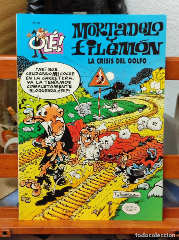 C&oacute;mics: OL&Eacute; - MORTADELO Y FILEMON - N&ordm; 49 - LA CRISIS DEL GOLFO (C57) - Foto 1