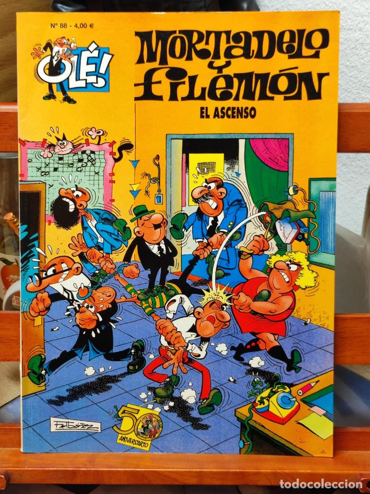 C&oacute;mics: OL&Eacute; - MORTADELO Y FILEMON - N&ordm; 88 - EL ASCENSO (C57) - Foto 1