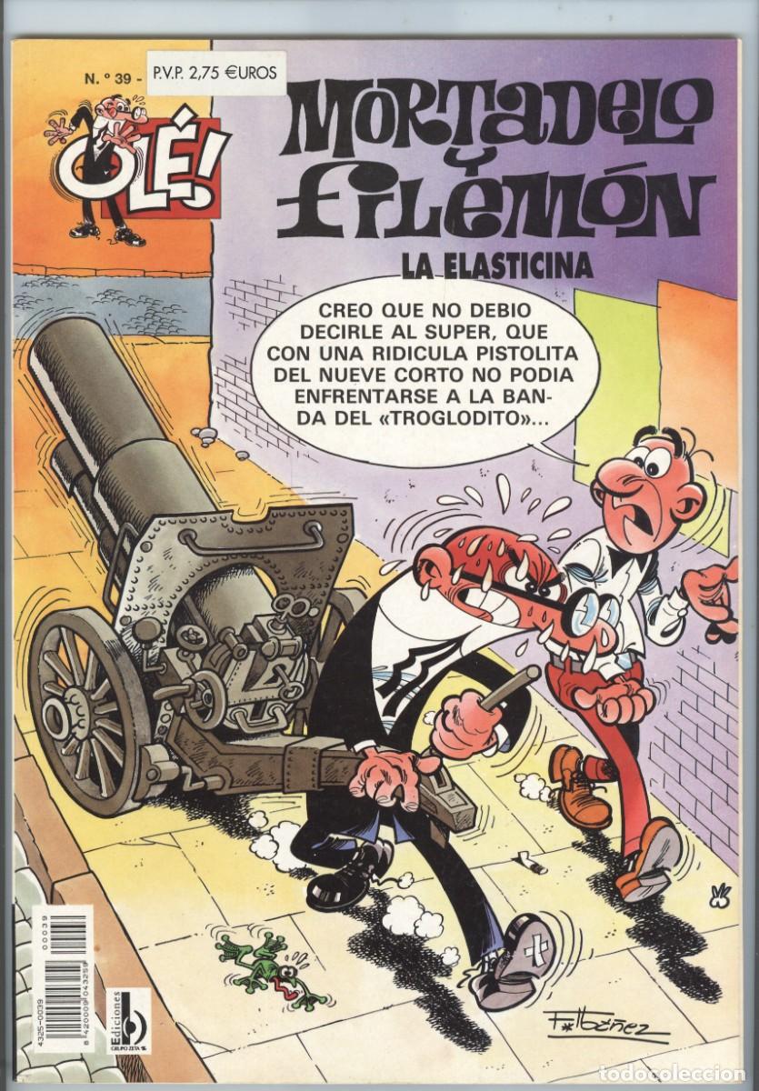 C&oacute;mics: Ediciones B. Colecci&oacute;n Ol&eacute; Mortadelo y Filem&oacute;n. 39 - Foto 1