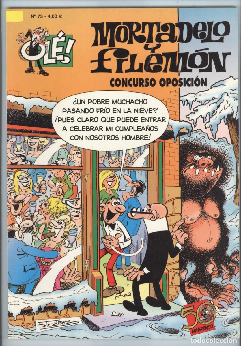 C&oacute;mics: Ediciones B. Colecci&oacute;n Ol&eacute; Mortadelo y Filem&oacute;n. 73 - Foto 1