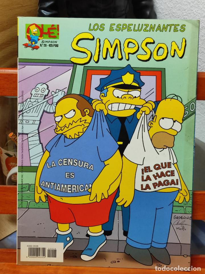 C&oacute;mics: OL&Eacute; - LOS ESPELUZNANTES SIMPSON - N&ordm; 28 (C58) - Foto 1